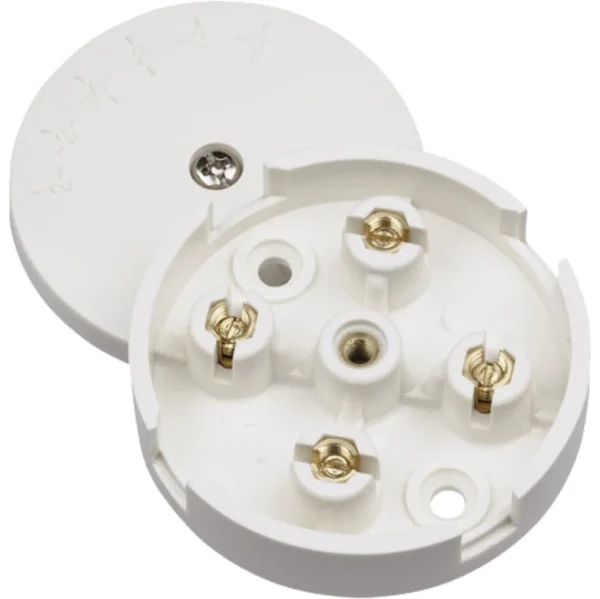 Click Scolmore Junction Box 4 Terminal Selective Entry 5A White – Go ...