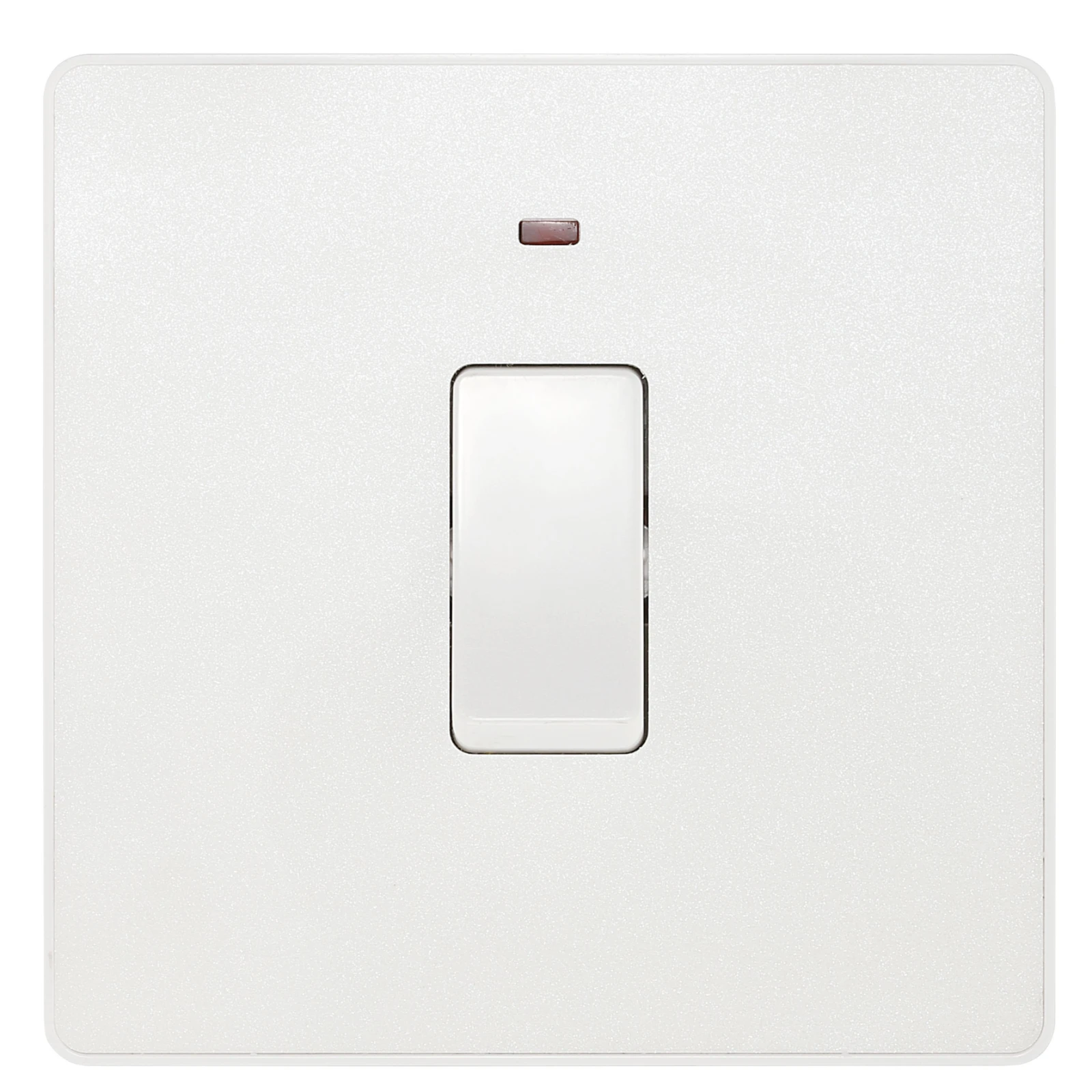 BG Evolve PCDCL31W 20A Double Pole Switch + LED Pearlescent White