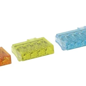 Bizline Christa'l Push-in Wire Connector Assortment Pack 24A for up to 2.5mm Cables - 100 Pack