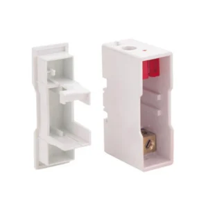 Bussmann 32A Front/Back Safeclip Fuse Holder White