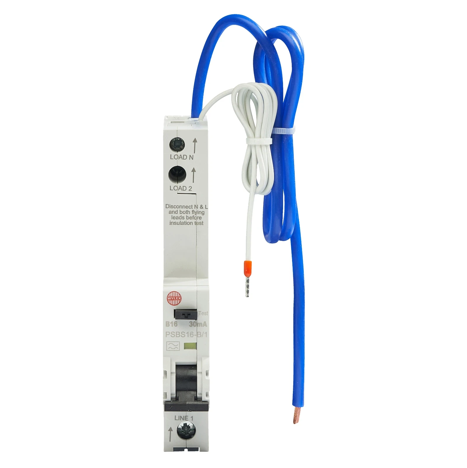 Wylex B16 30mA 10kA 1P+N Type A RCBO (1MW) - Image 3