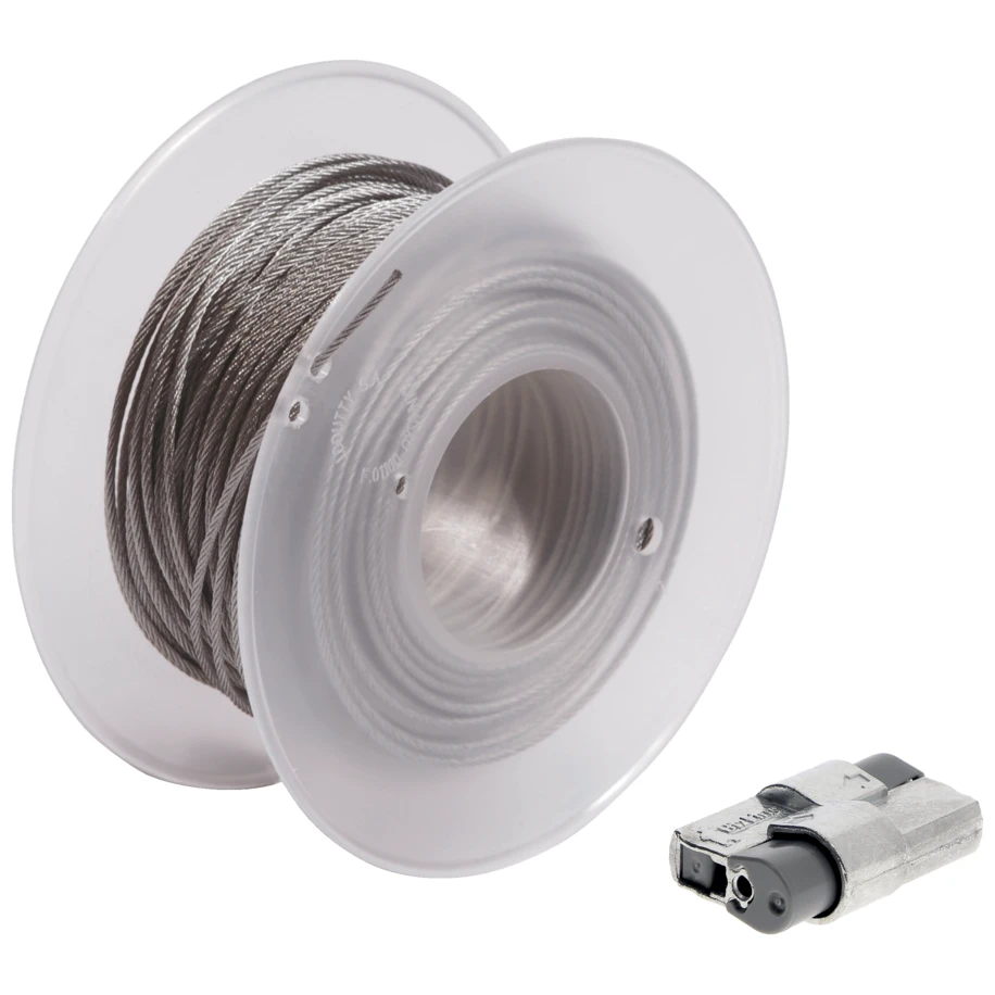 Bizline Suspension Kit Wire Rope 1.5 x 150m and 100 Locks - Image 3