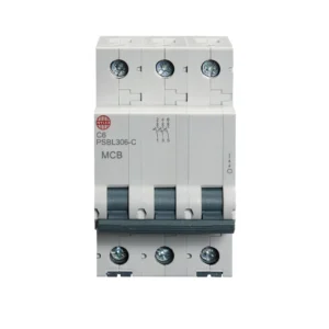 Wylex 6A Three Pole MCB C Curve 10kA