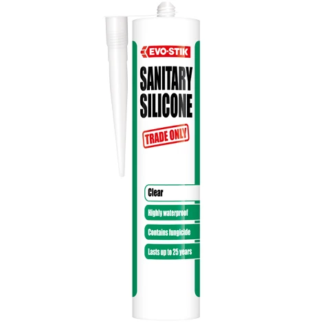 White C20 Cartridge Sanitary Silicone Sealant - Image 3