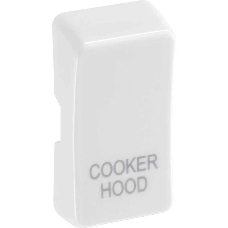 White Nexus Grid Printed Cooker Hood Rocker - Image 2