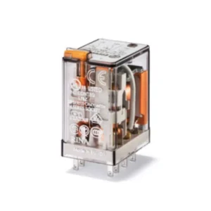 Relay Plug-In 2P Co Lockable 10A 230V Ac Test Button&Mech I