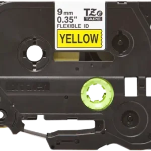 Brother Pro Tape Tze-S121 Strong Adhesive Tape Black On Clear 9mm