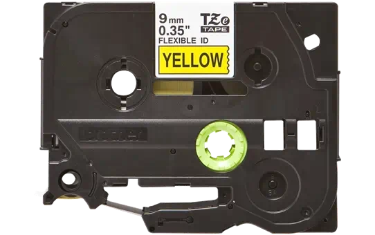 Brother Pro Tape Tze-S121 Strong Adhesive Tape Black On Clear 9mm - Image 3