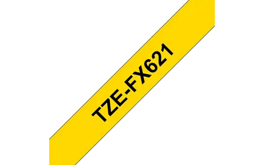 Brother Pro Tape Tze-S121 Strong Adhesive Tape Black On Clear 9mm - Image 4