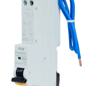 FuseBox AFDD RCBO 20A 30mA 1P+N Type A (AFDD062030B)