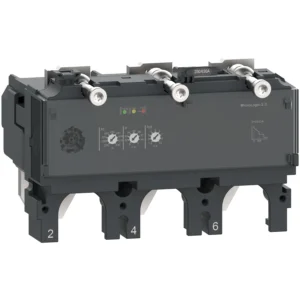 Trip Unit MicroLogic 2.3 for ComPacT NSX 630 Circuit Breakers, electronic, rating 630A, 3 poles 3d
