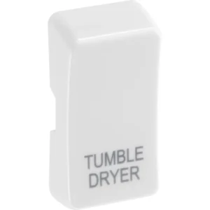White Nexus Grid Printed Tumble Dryer Rocker