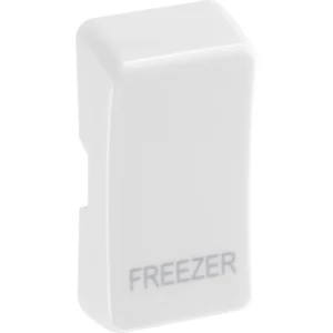 White Nexus Grid Printed Freezer Rocker