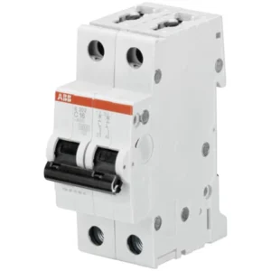 ABB S202-C6 MCB - 2P - C - 6A