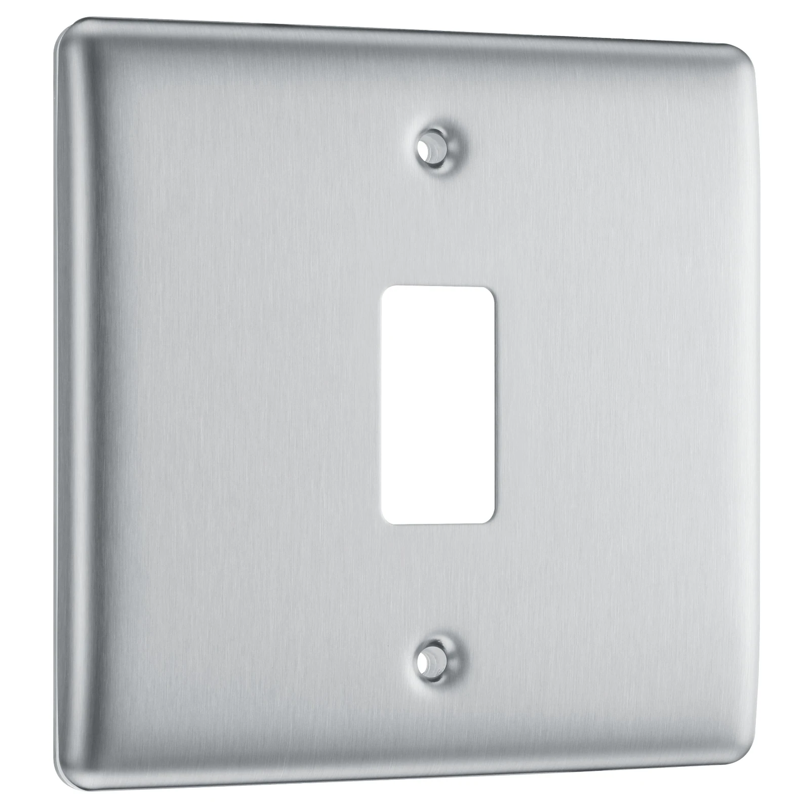 BG RNBS1 1 Gang Grid Plate Brushed Stainless - Image 2
