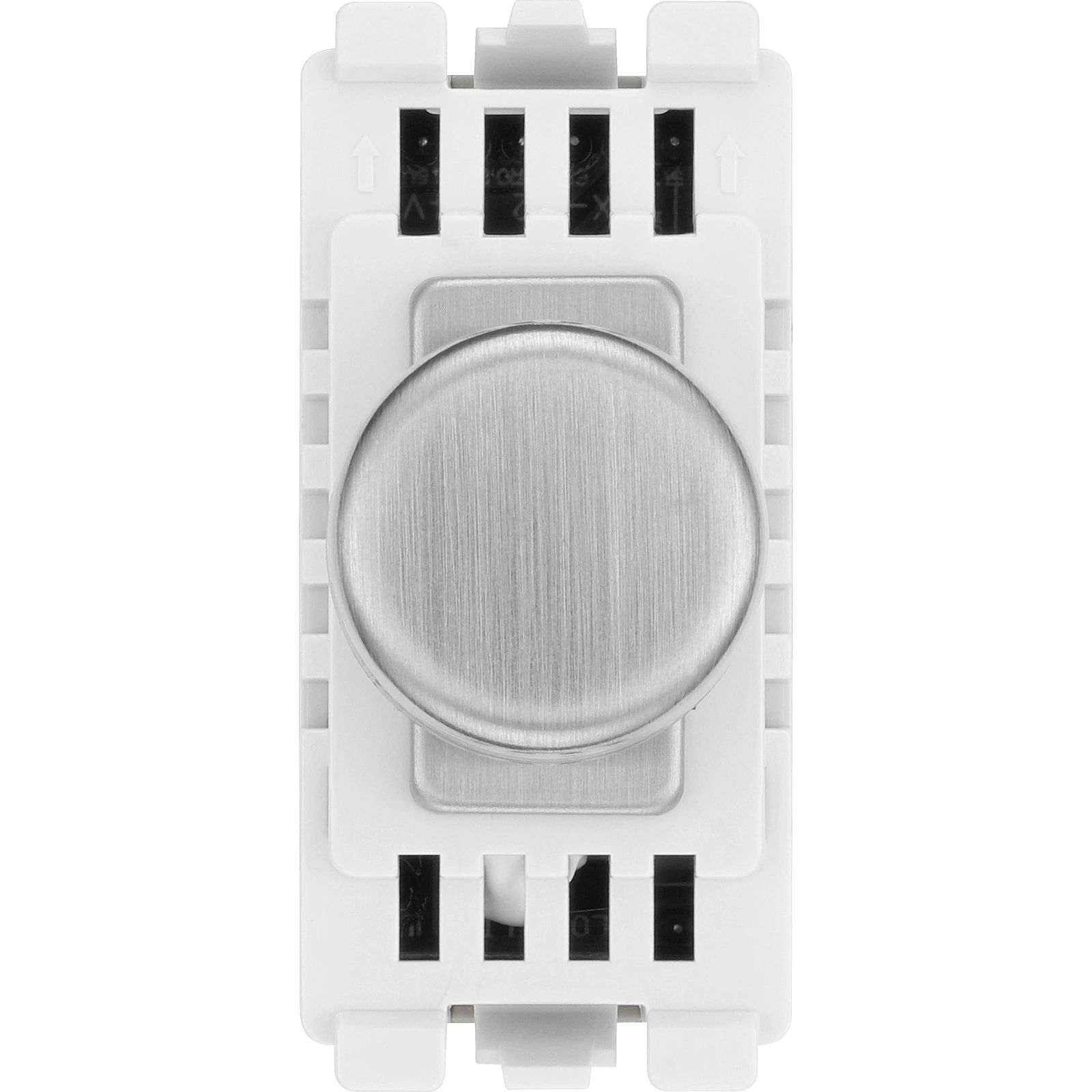 BG RBSDTR 2 Way 200W Trailing Edge Grid Dimmer Brushed Steel - Image 4