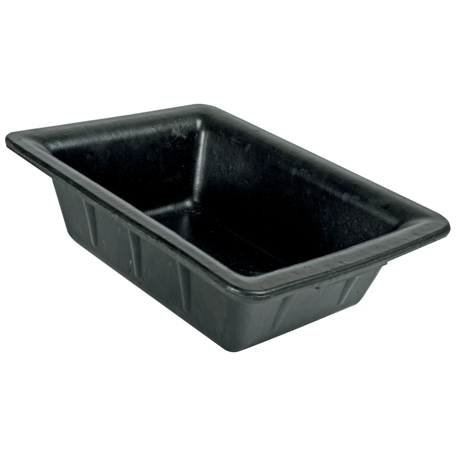 Bizline 10 Litre Black Rubber Trough