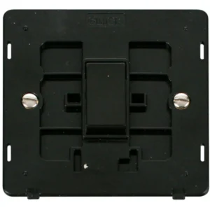 Switch Interior 1 Gang Intermediate 10AX Black