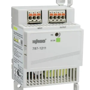 Wago Switched-Mode Power Supply Compact Single Phase 12 VDC Output Voltage 5 A Output Current Dc-Ok Led