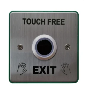 Securefast Touch Free Exit Button With Back Box