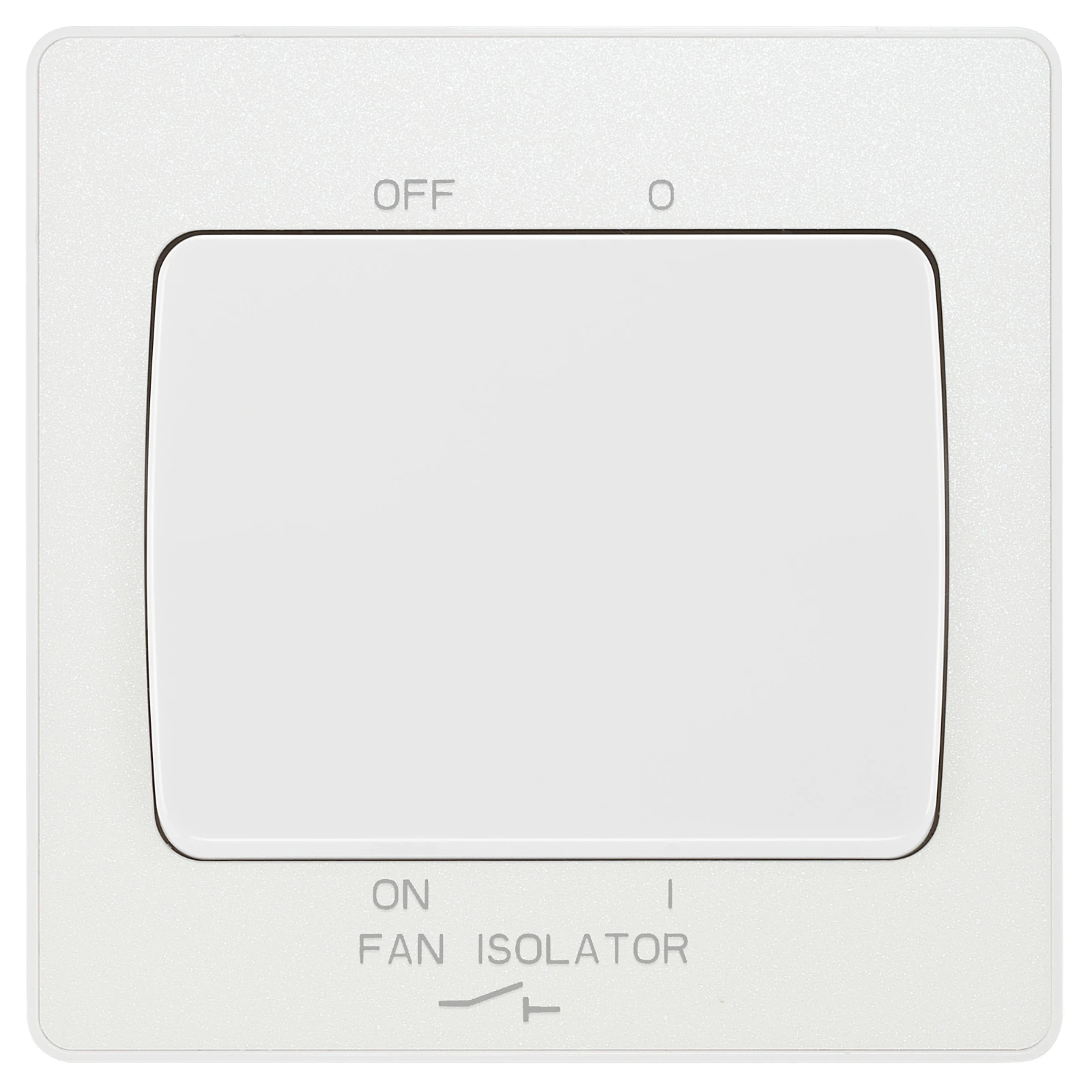 BG Evolve PCDCL15W Fan Isolator Switch 10A Pearlescent White