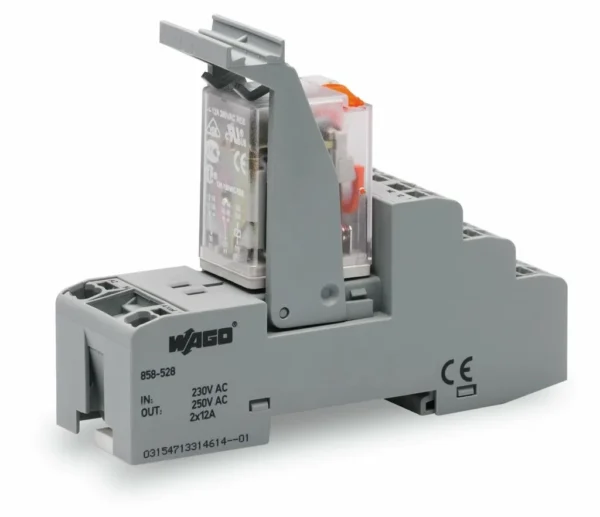 Wago Relay Module Wago Relay Module Nominal Input Voltage: 230 VAC 2 Changeover Contacts ...