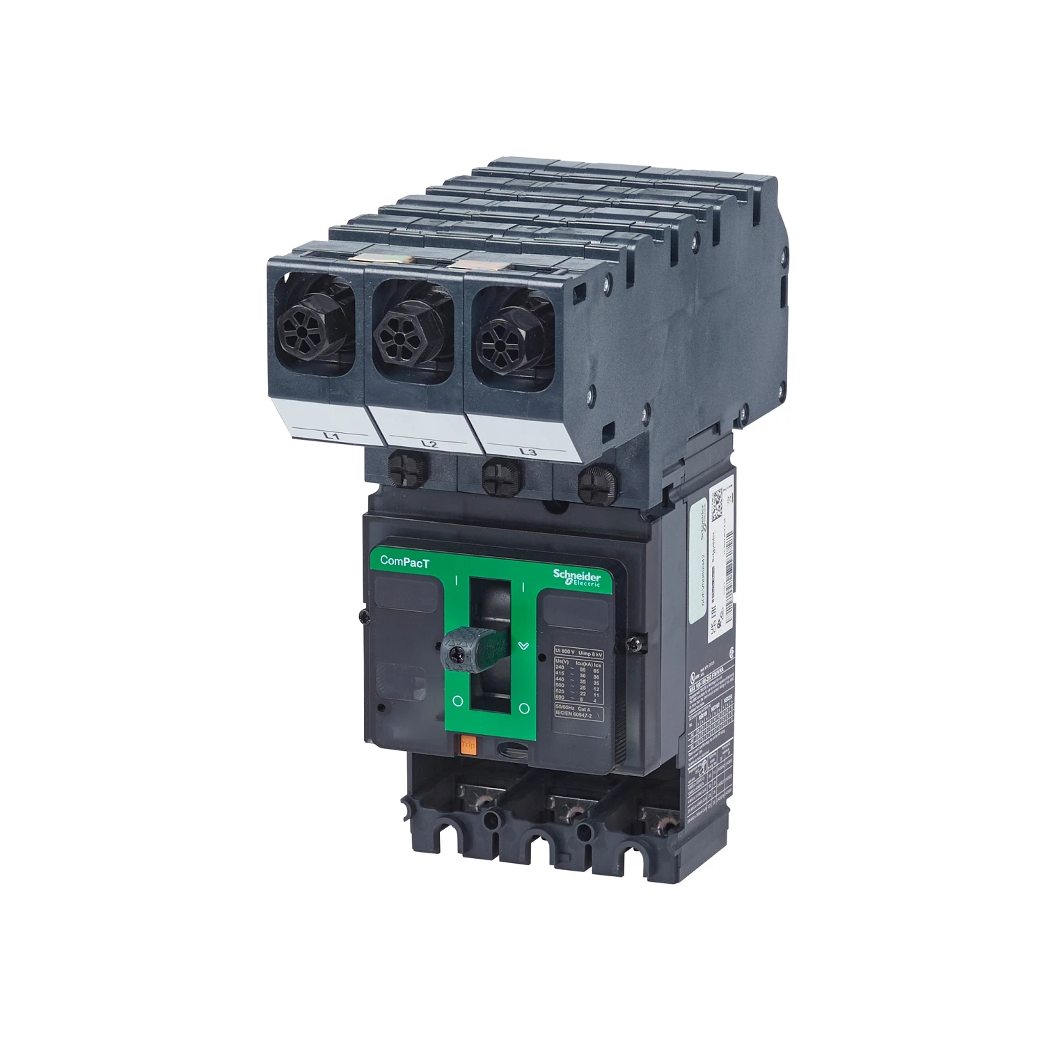 Breaker Frame Powerpact 4 160A 3 Pole Icu 36Ka Without Trip Unit