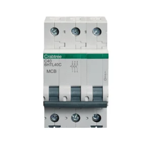 Wylex MCB 40A TP Type C 10kA