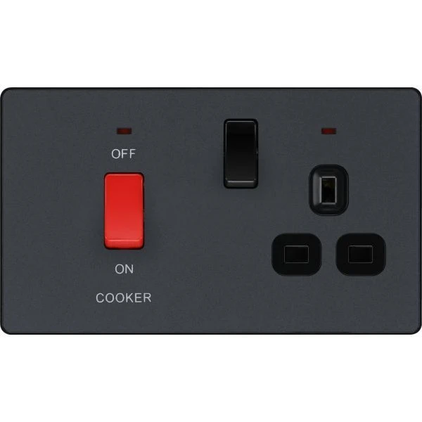 BG Evolve PCDMG70B Cooker Control Unit with LED Matt Grey - Image 3