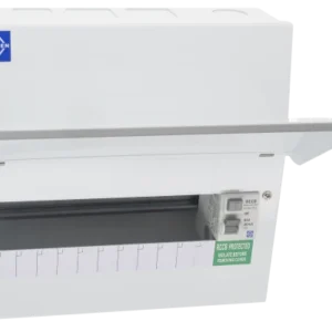 Lewden 266x136x106mm 63A 2+1 Modules PRO RCCB Incomer Consumer Units With Round Knockouts