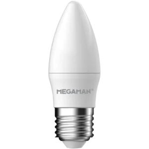 Megaman 143310E 4.9W 2700K Candle E27 - Non Dim