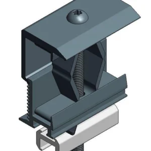 Valk Black Universal End Clamp