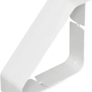 White PVC Coupler For Bench Trunking