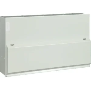 Hager VML966H 12 Way Metal Clad Consumer Unit 6+6 Switch RCCB 2 x 100A 30mA