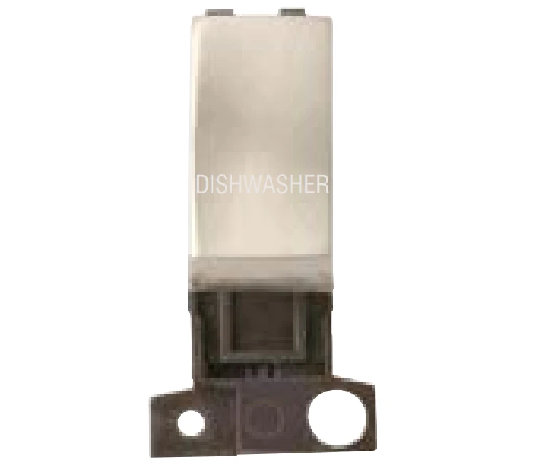 Dishwasher Satin Chrome 13A/10AX Ingot Double Pole Switch Module - Image 2