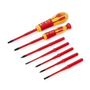 VDE Screwdriver Interchangeable Slim Blade Set