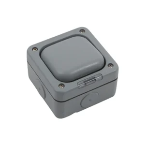 Enclosure 1 Gang Neon IP66 Grey