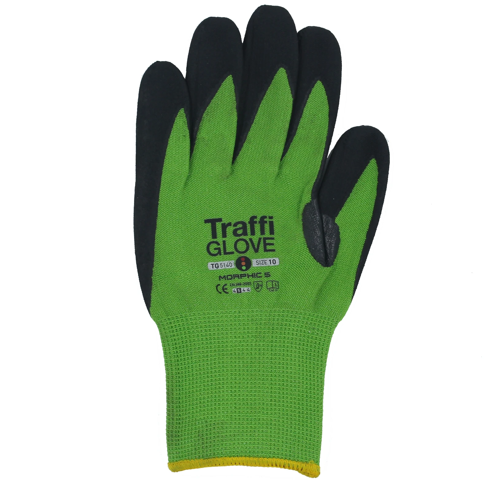 Morphic 5 Safety Glove Size 10 Green - Image 3