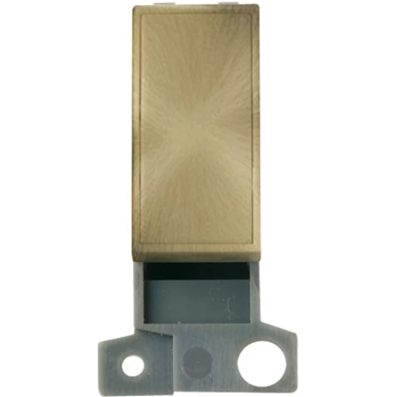 Module Ingot Blank Antique Brass