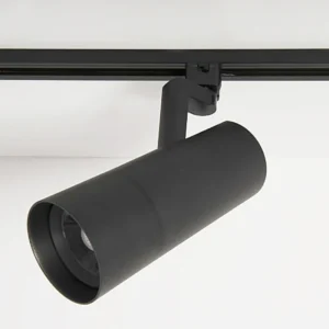 KSR Escala Pro 30W 3000K LED Adjustable Beam Track Fitting Black