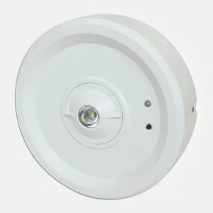 Eterna DSESMDLEM3 3W LED Self-Test Emergency Surface Mount Downlight with Open Area Lens