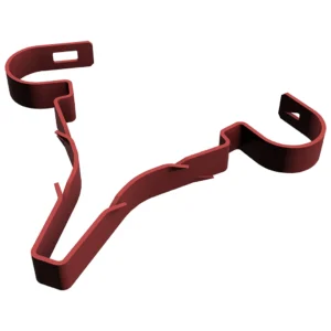 Clip Safe-D Cable Stag Clip Fire Rated Twin 6-8mm Red (pack of 100)