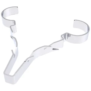 Clip Safe-D Cable Stag Clip Fire Rated Single 8-10mm Galvanised (pack of 100)