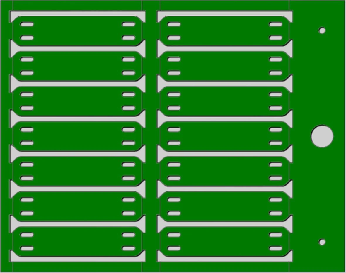 Cembre 13 x 57mm Green Polycarbonate Tie-On Cable Tag - Image 4