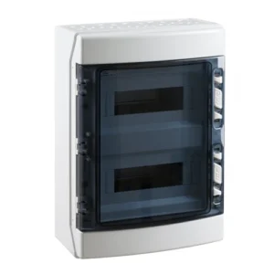 Enclosure Distribution 24 Module Pc Window 436X310X148mm Ral 7035 Abs Halogen