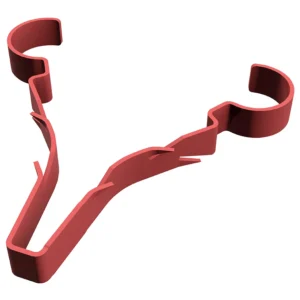 Clip Safe-D Cable Stag Clip Fire Rated Single 6-8mm Red (pack of 100)