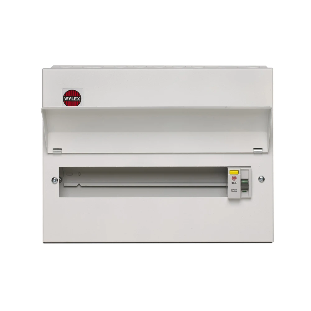 Wylex NM1106L Consumer Unit 11 Way Main Switch Metal Cased 100A
