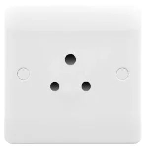 Verve HM2012 Single Socket 1 Gang 2A Unswitched White