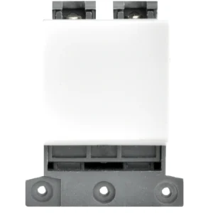 Verve HM3118 Micro Grid 1 Gang 10A 3 Pole Fan Isolation Rocker White