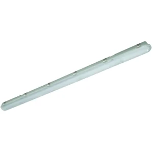 Luminaire LED 5000K Anticorrosive IP65 2 x 48W 6Ft Grey Frosted Diffuser